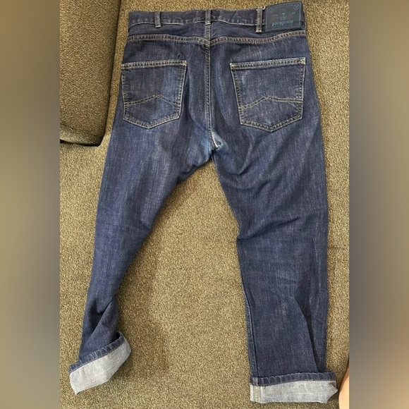 $129.99 Patagonia Mens Iron Works Denim Organic Work Jeans Reg Fit 30x30 - Picture 2 of 7